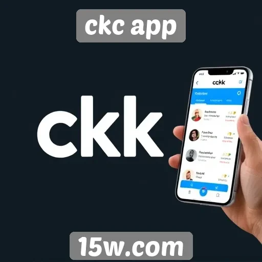 Análise das funcionalidades do site ckc app